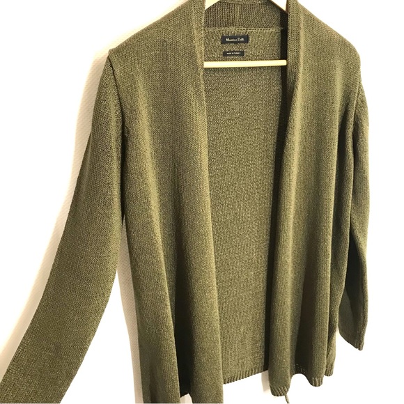 Moss green cardigan - Picture 2 of 4
